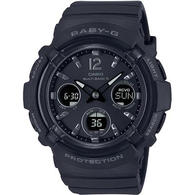Baby-G BGA-2800-1AJF [Baby-G Радиоволновые солнечные часы 10 атм Водонепроницаемые женские с резиновым ремешком]