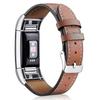 Оригинальный кожаный сменный ремешок для Fitbit Charge 2, Удобный дышащий ремешок на запястье, Различные цвета