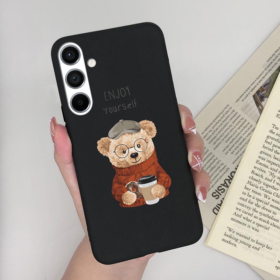 Чехол для Samsung A54 5G Модный Милый Мультяшный Задняя Крышка для Samsung GalaxyA54 A 54 SamsungA54 5G Маска для Телефона Силиконовые Чехлы Funda