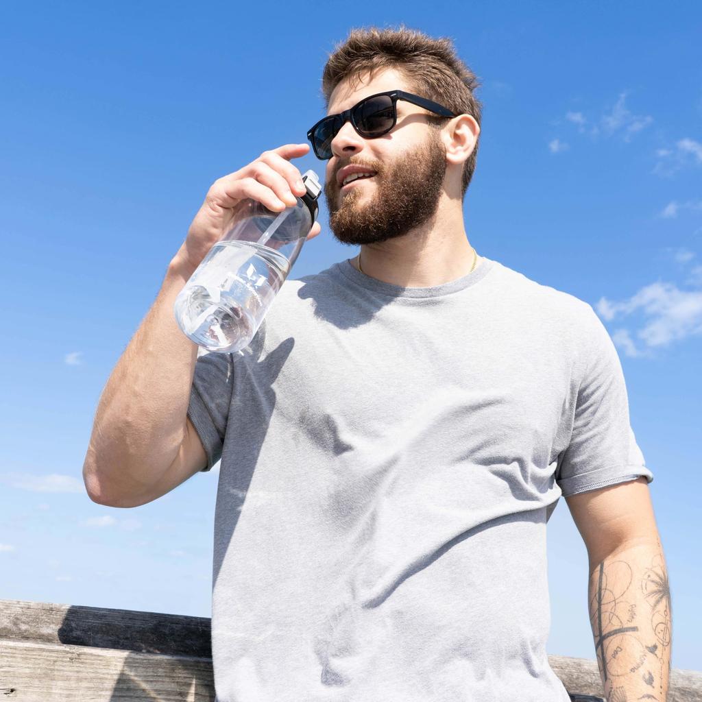 Super Sparrow Water Bottle 1L Made with Tritan Straw Suitable for Outdoor and Training - - American-made BPA-Free - Sports, School, Baseball,