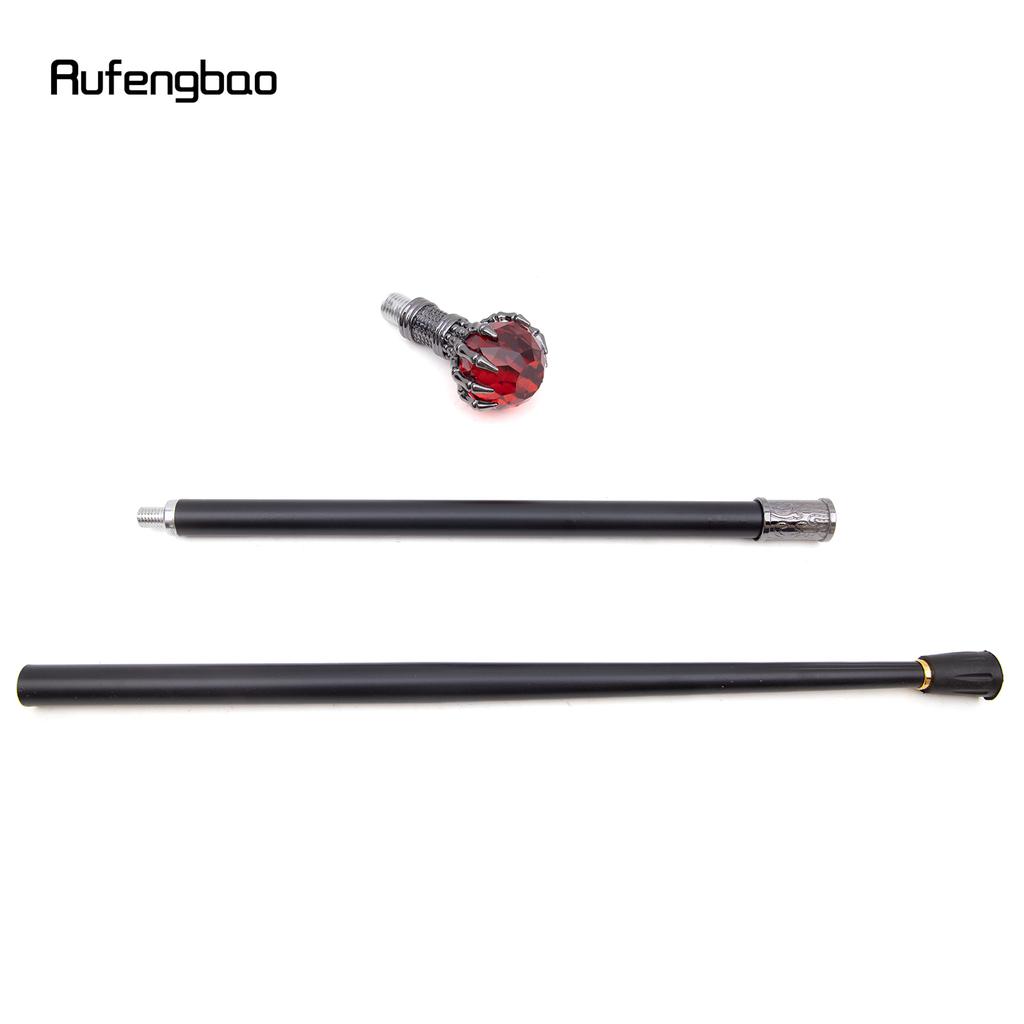 Красный стеклянный шар стимпанк трость модная декоративная трость джентльмен роскошный посох набалдашник трость 93 см