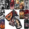 Чехол-обои Attack on titan levi для Samsung Galaxy S22 S21 S20 FE Ultra Plus A07 A15 A16 A17 A25 A37 A57 + Чехол для телефона