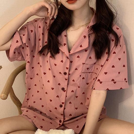 2 шт./компл. шикарная женская ночная одежда, однобортный спальный комплект с лацканами и ушками, женский комплект одежды для сна, женская одежда