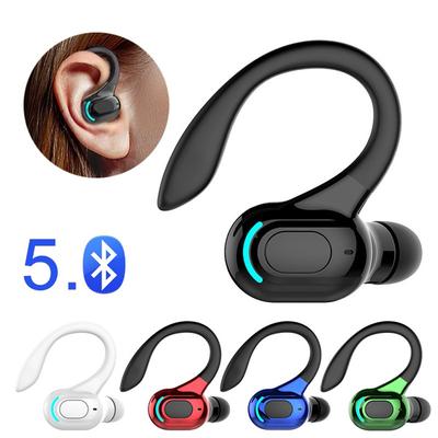 Bluetooth 5,2 гарнитура с длительным режимом ожидания, беспроводные бизнес-наушники, спортивные Bluetooth-наушники, Hi-Fi мини-наушники с крючком и микрофоном