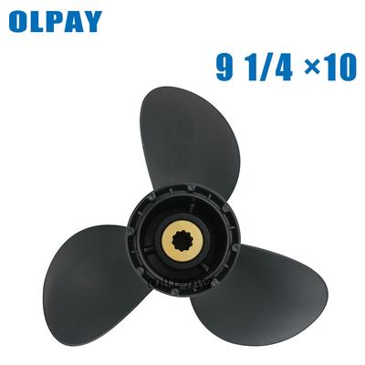 Подвесной гребной винт 9 1/4 * 10 для лодочного мотора Suzuki 8 9,9 15 20 л.с., алюминиевый сплав 10 шлицев 9,25X10 58100-93773-019