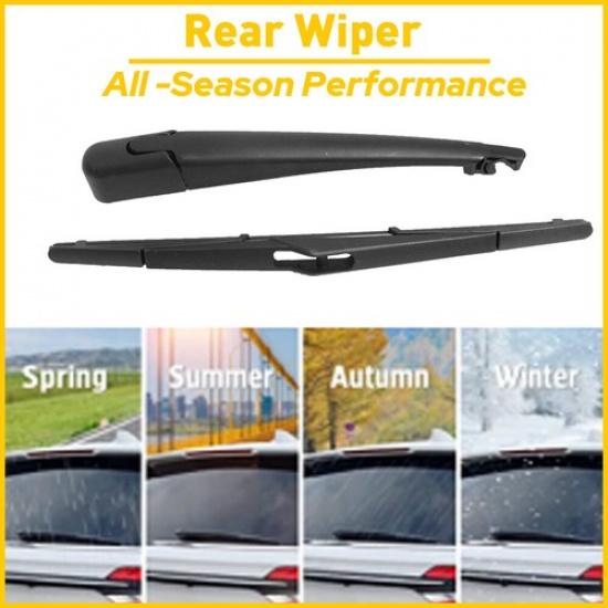 Rear Arm Windshield Wiper Blade Set Replacement For 2013-2018 Hyundai Santa Fe