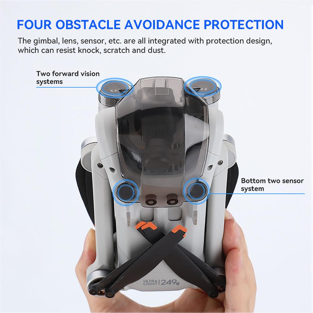 New Storage Protection Three-piece Set for Mini 3 Pro Drone Folding Landing Gear Gimbal Lens Cap Propeller Holder Accessories