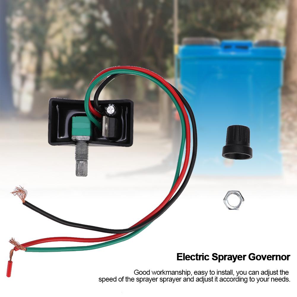 Electric Sprayer Governor 12V Adjustment Switch Regulator Speed Switch Agricultural Accessories