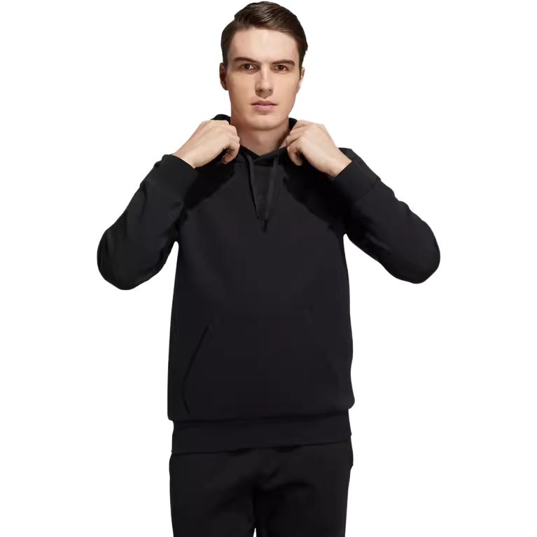 Adidas Повседневный спортивный пуловер с капюшоном для мужчин, черный H39271
