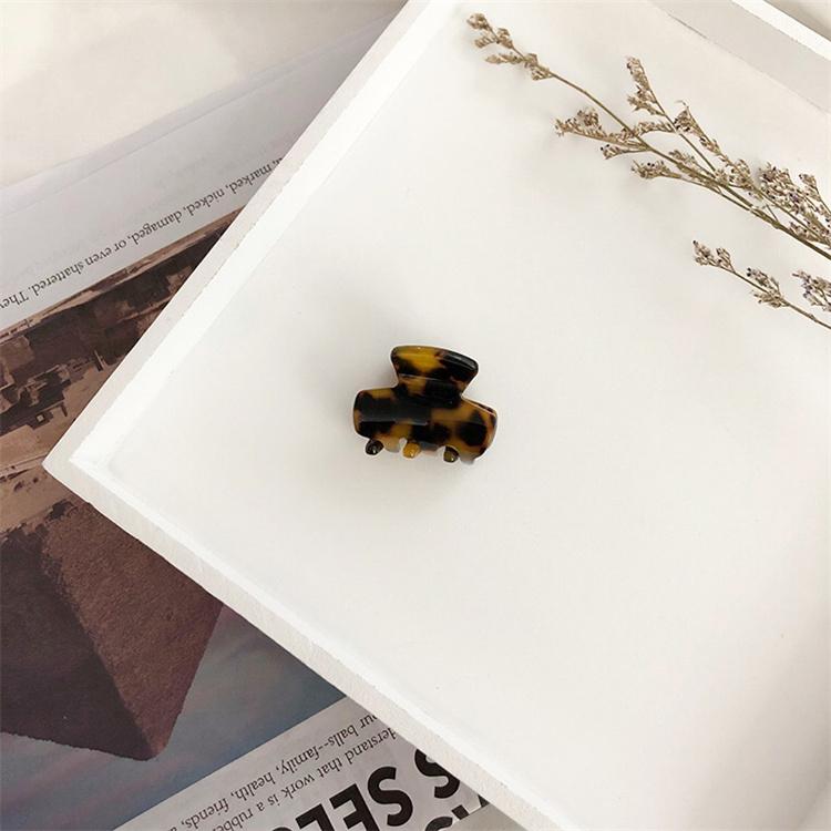 New Small-sized Acetate Hair Claw Clip 3.5cm High-grade Acetic Acid Claw Clip Multi-color Hair Clips