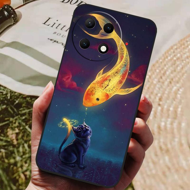Для чехла Tecno Camon 30S Pro Мягкая силиконовая крышка Черный бампер ТПУ Для чехла Tecno Camon 30 4G / 30S 30 Pro 5G Чехол Funda Чехлы для телефонов