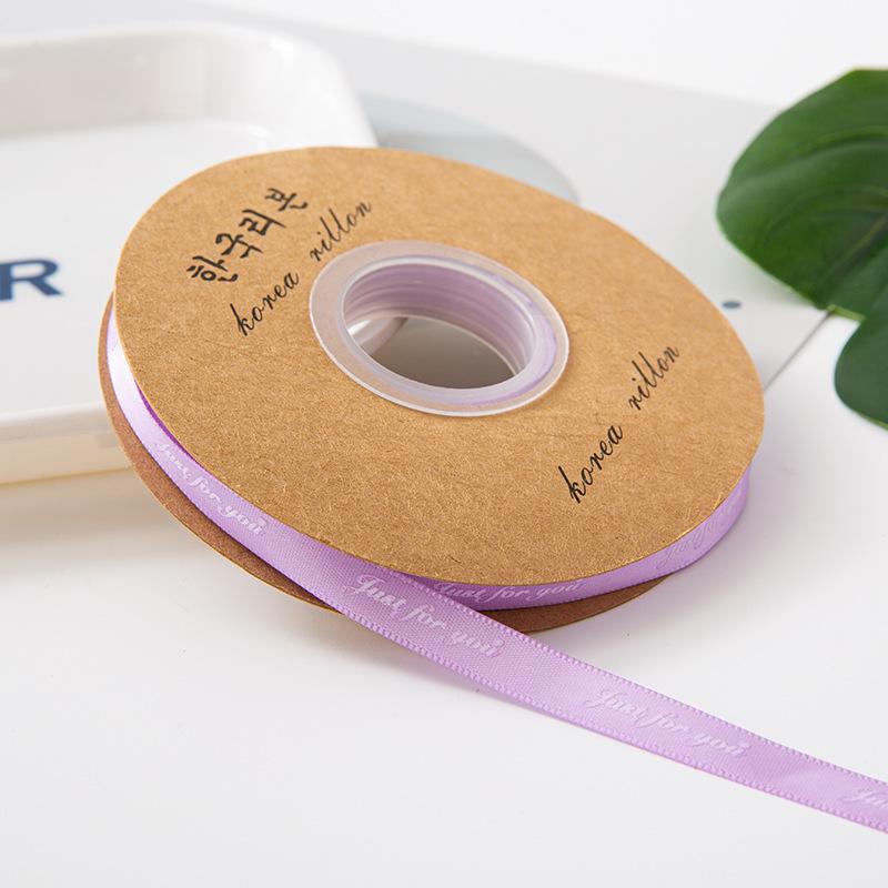 1 см атласная лента для DIY цветов и украшения торта