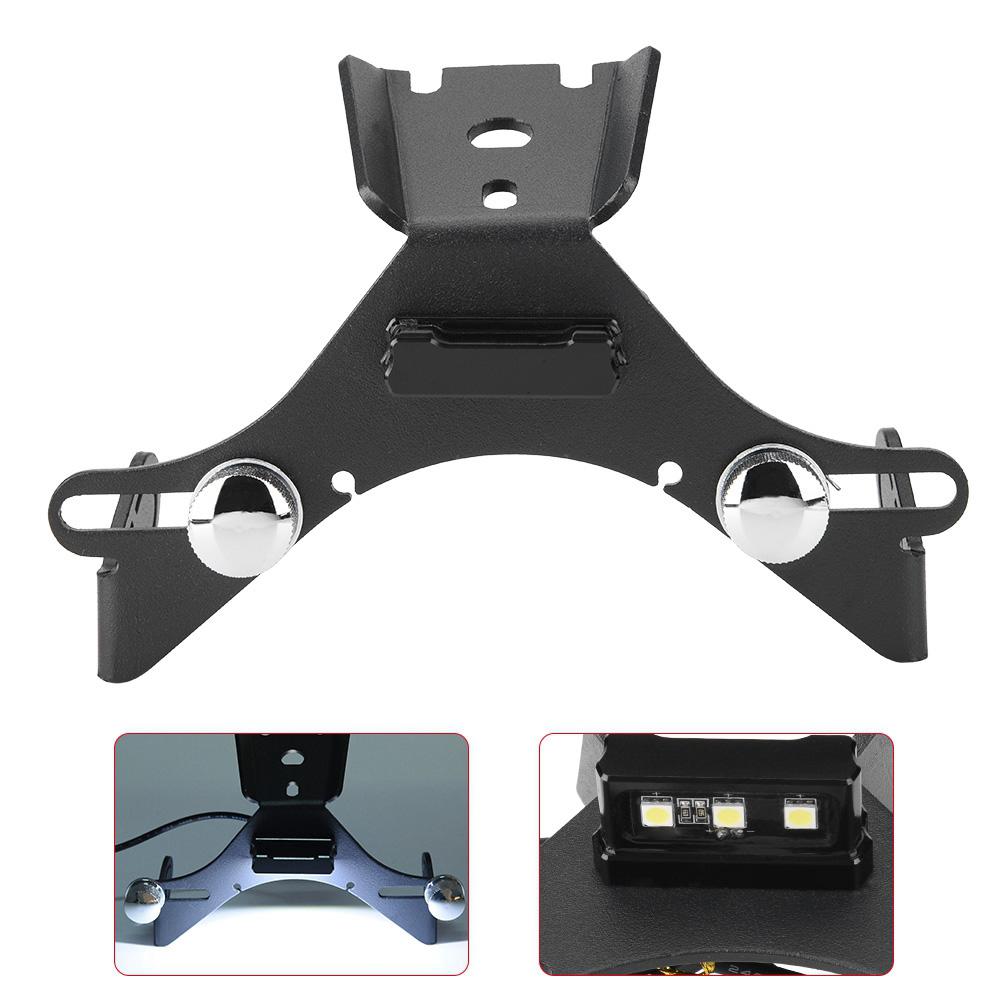 Tail Motorcycle License Plate Holder with LED Light for R1 2015-2018