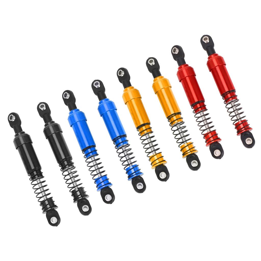 85mm Damper RC Shock Absorber Set Aluminum Alloy Metal 85mm RC Damper Set with Spring Replacement for SCX10 1/10 RC Car Model