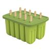 Leeseph Popsicles Mold, многоразовые, легкосъемные, силиконовые, самодельные, формочки для мороженого с 50 палочками для мороженого, летние подарки
