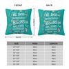 Lose Ourselves In Books Square Pillowcase Polyester Linen Velvet Creative Zip Decorative Car Cushion Cover 45X45