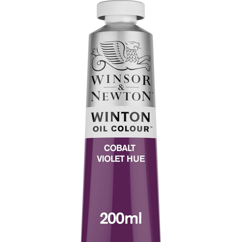 Масляная краска Winsor & Newton Winton, 200 мл (6,75 унции) Тюбик, Кобальтовый фиолетовый оттенок