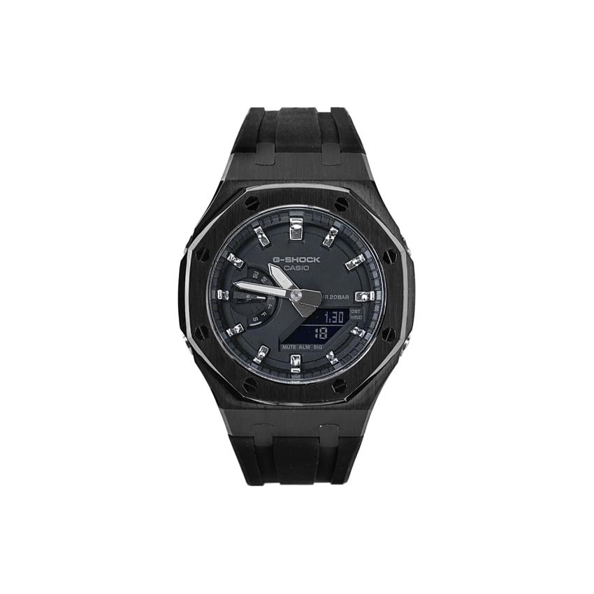Casio Унисекс Черные Часы GA-2100-1A1(Watch8--)