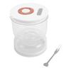 Pickle Jar with Strainer Flip Wet and Dry Separation Leakproof Pickle Container for Airtight Food