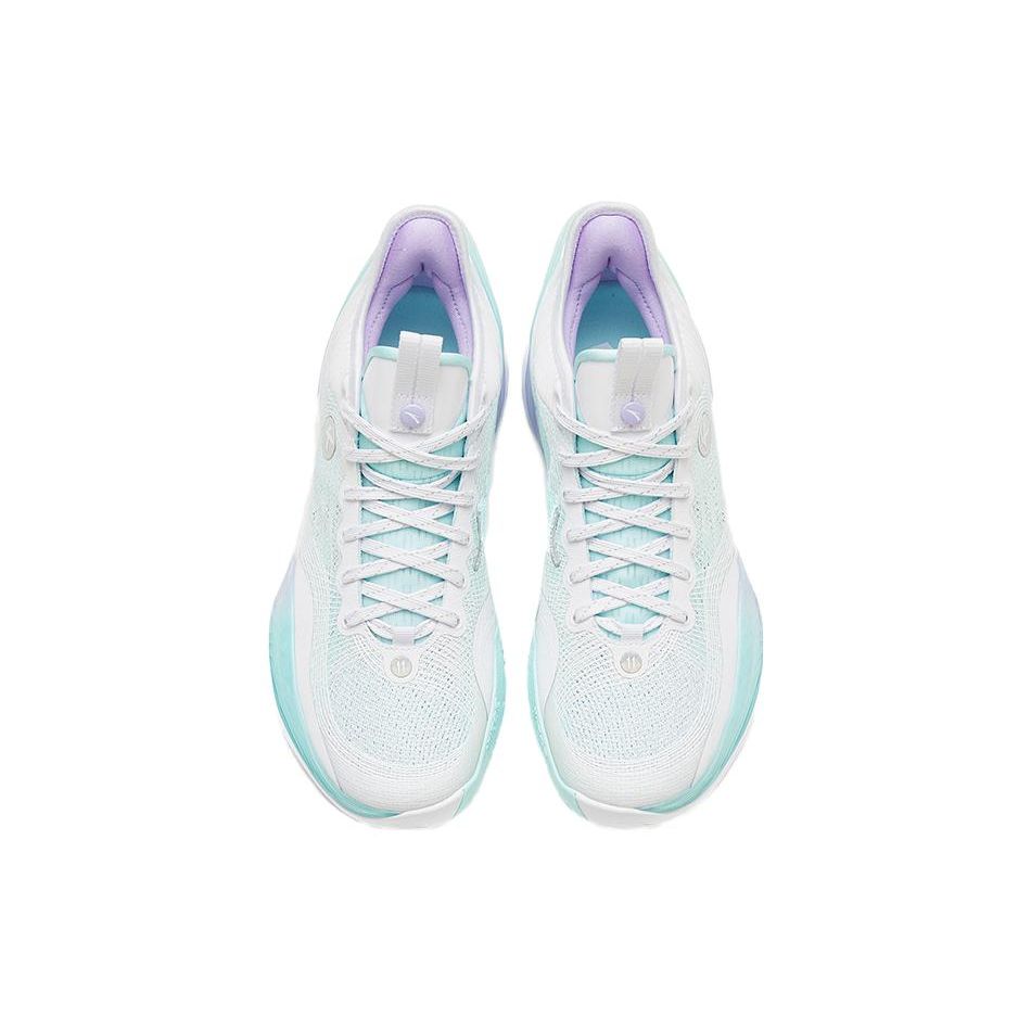 Anta Баскетбольные кроссовки Three-Point Rain 1 Generation мужские белые зеленые 912321102S-1