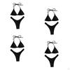 Bikini Set Fashion Swimsuit for Water Activities Travel Spas Party