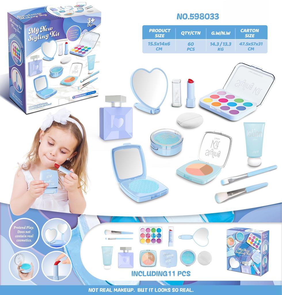 Children'S Play House Simulation Makeup Toys Girls Makeup Sets Cannot Be Smeared
