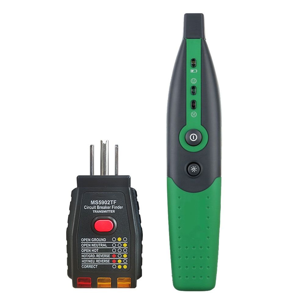 with Flashlight Automatic Circuit Breaker Finder 220V /110V Circuit Tester Home, Office