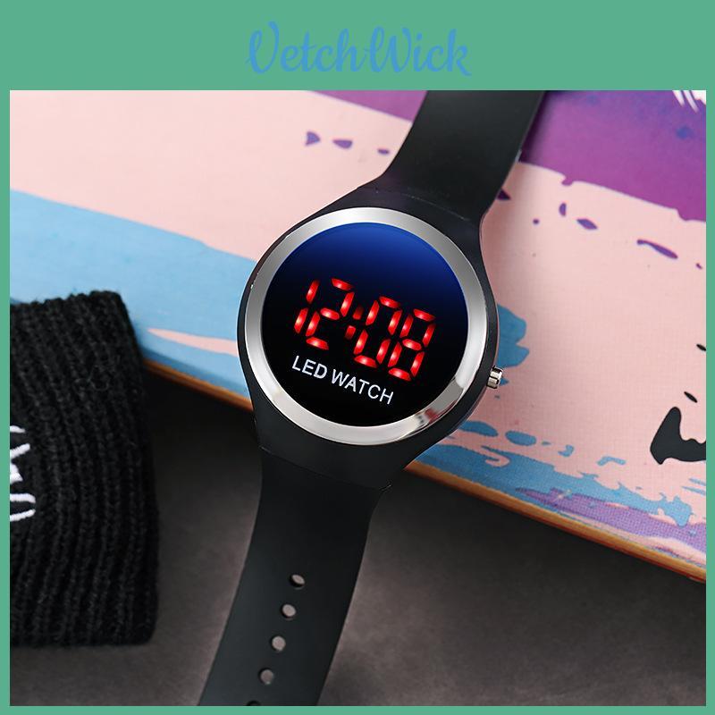Led Digital Watch With Waterproof Sport Design For Casual Daily Use