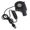 Powerful 7530 Blower Fan Keep Flames Burning USB Blower Fan for Grilling, Wood-Burning Stoves,and Charcoal Furnaces