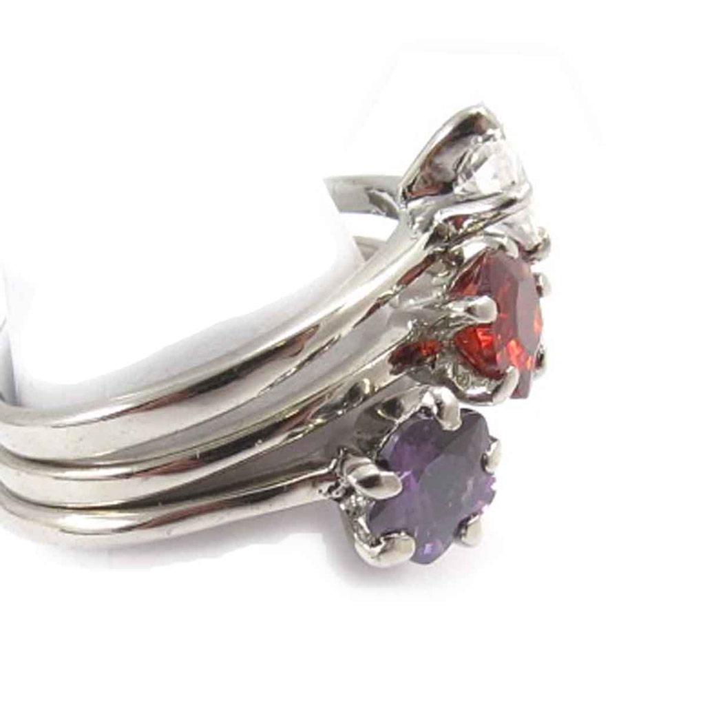 Кольцо во множественном числе "Флора" (3 кольца)