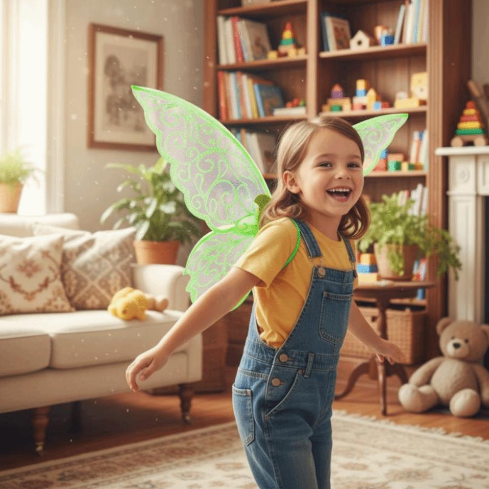 Sparkle Butterfly Fairy Wings Colorful Elf Wings Costume Fantasy Cosplay Wings  Party Favor