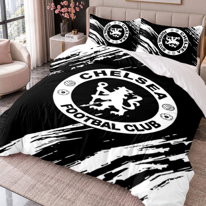 Chelsea 3Pcs Bedding Set Duvet Cover With Two Pillowcases For Bedroom Home Decoration