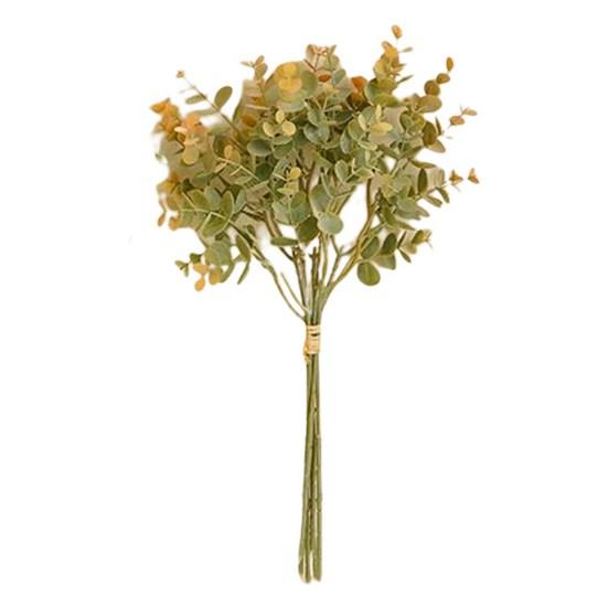 Красивый искусственный эвкалипт, устойчивый к ультрафиолетовому излучению, вечный DIY