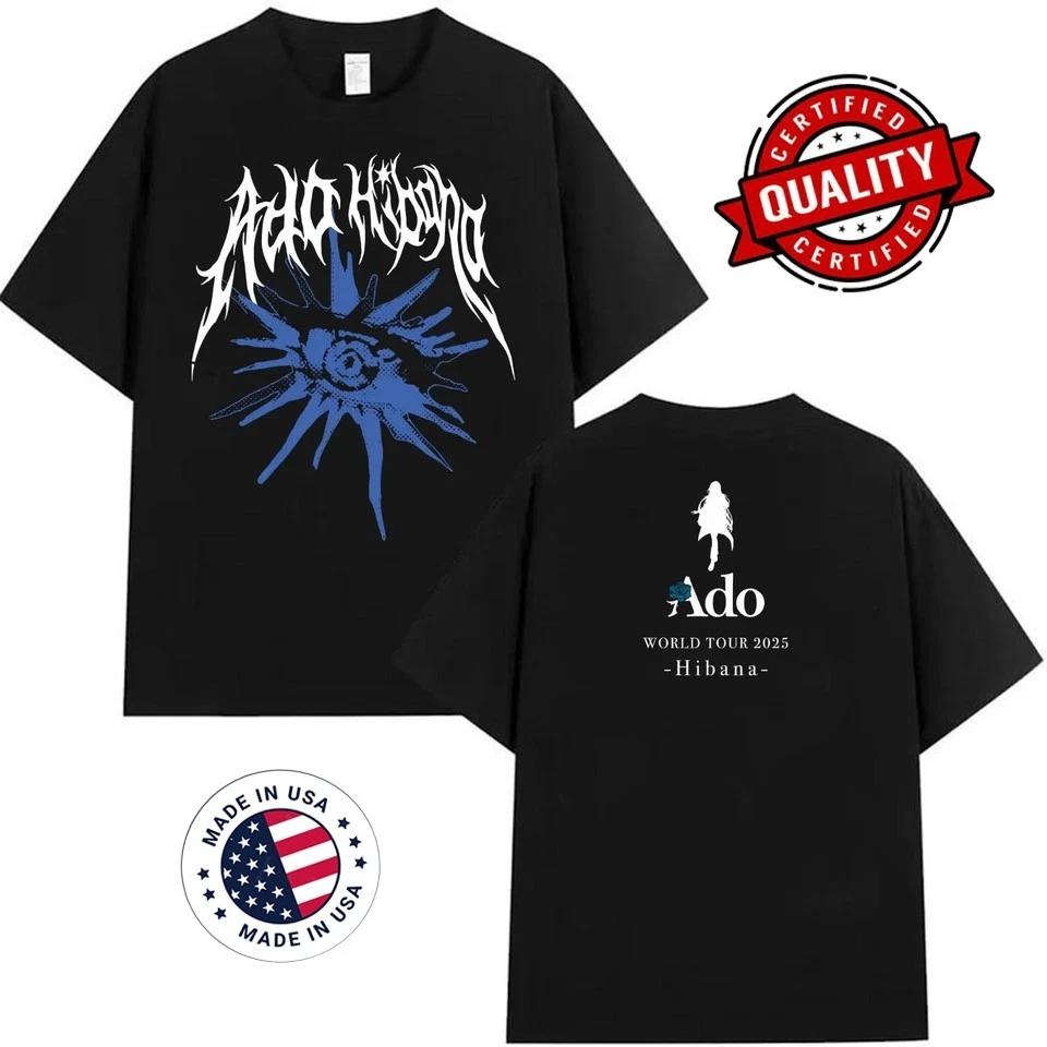 Ado Hibana Tour 2 Sided Shirt, Music Tour Shirt, Ado Fans Hibana Unisex T-Shirt