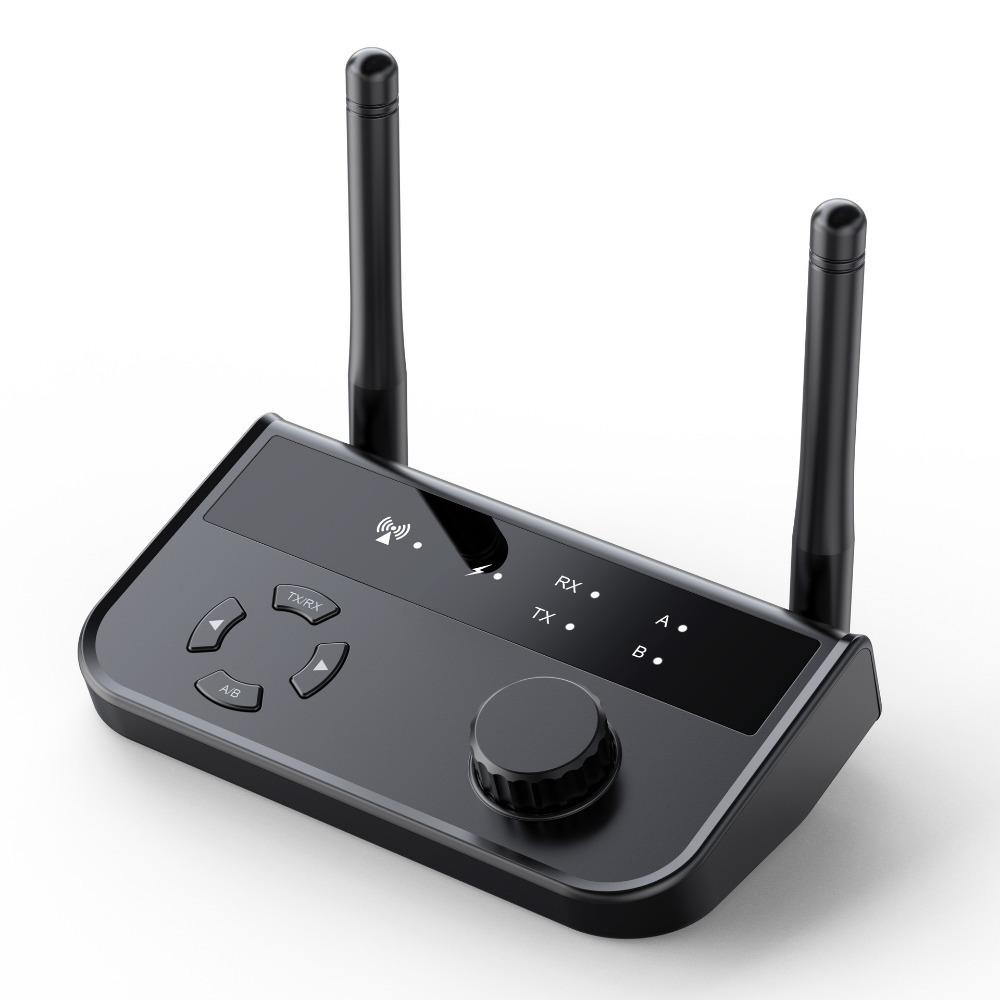 Bluetooth музыкальный приемник-передатчик 2-в-1 V5.3 Прием и передача Один-к-двум Поддержка TWS