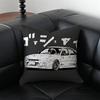 Аниме гонки Initial D Наволочка Чехол для подушки Антипылевой Невидимая молния шелковистый плюшевый чехол