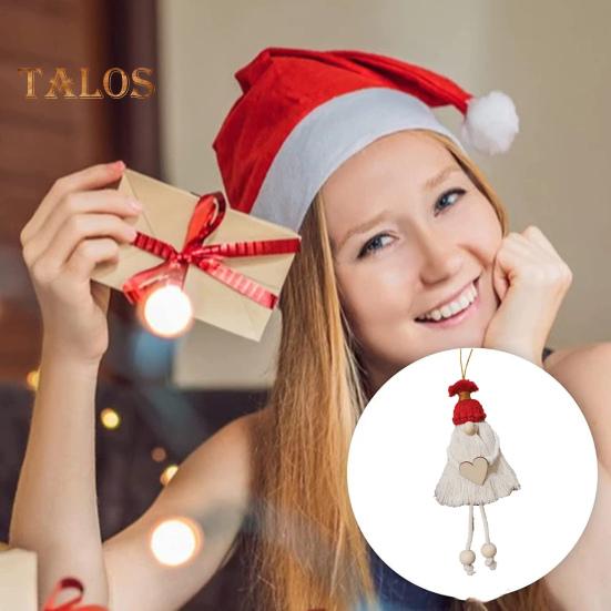 Набор для самостоятельного изготовления рождественской елки в стиле макраме, набор для плетения из хлопковой веревки, набор для ручного вязания в стиле бохо с кисточками для начинающих