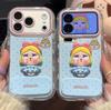 Синий с пятнышками плачущий ребенок подходит для apple 17 мобильного телефона iphone16promax huawei mate70 glory защитный чехол