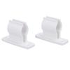 2pcs RV Awning Crank Holder Clip Plastic Awning Crank Rod Wall Mount Bracket for RV Camping Trailer Motorhome