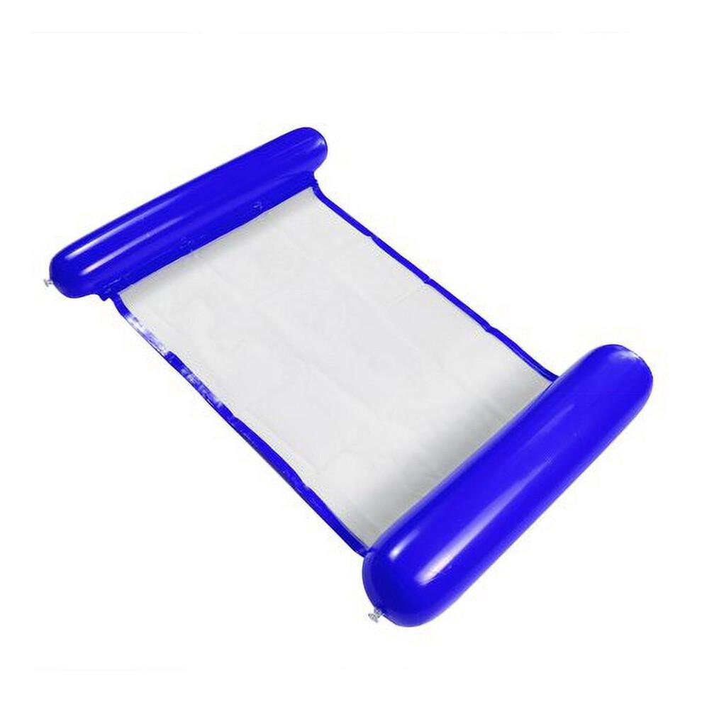 Hamac gonflable aquatique Sinhoon, matelas flottant pour piscine, chaise longue portable, 130 x 71 cm