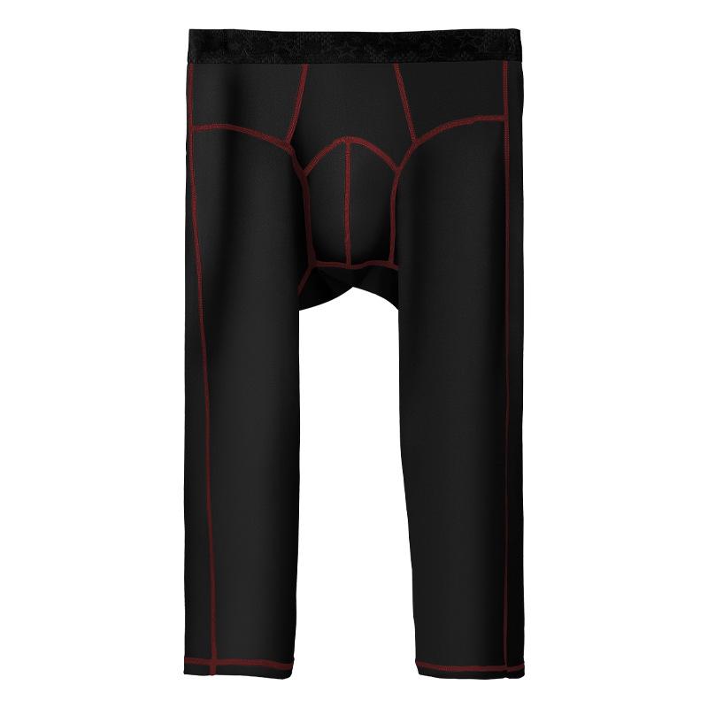 Мужские леггинсы больших размеров из шерстяной смеси: Теплые брюки облегающего кроя для осени и зимы