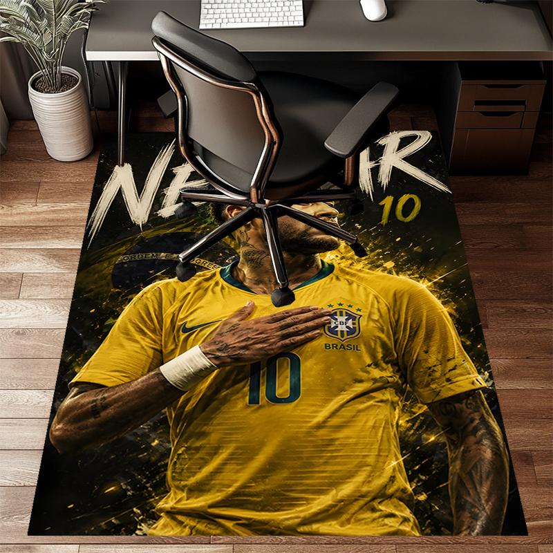 1pc Neymar18 Design Printed Area Rug Carpet for Bedroom Living Room Home Decor Rugs Mat Non Slip Mat Rug for Bedside