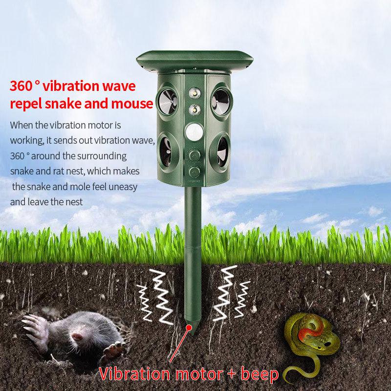 High-Power Multifunctional Animal Repeller: Bird, Snake, Mouse Control for Outdoors