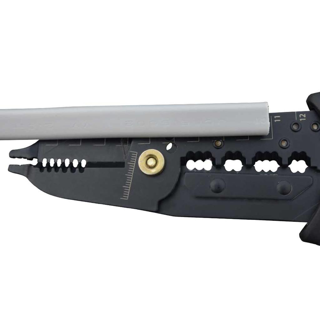 Fujiya VA for the License Electrician's Stripper, Black/Gold (Suitable Second-Class Electrician's Examination) FVA-1630-BG