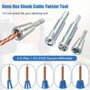 Wire Twister Tool Cable Stripper Easy To Use Operation Portable Versatile Professional Electrician Cable Stripping Tool