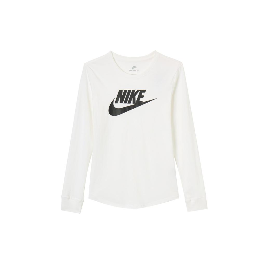 Nike Футболки Женские Белые С Круглым Вырезом Умеренные Другие FJ0442-100