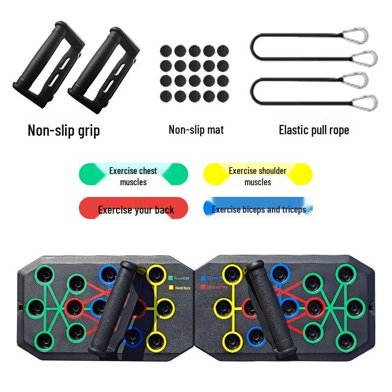 Multi-Purpose Push-Up Training Board - Chest, Ab & Muscle Trainer