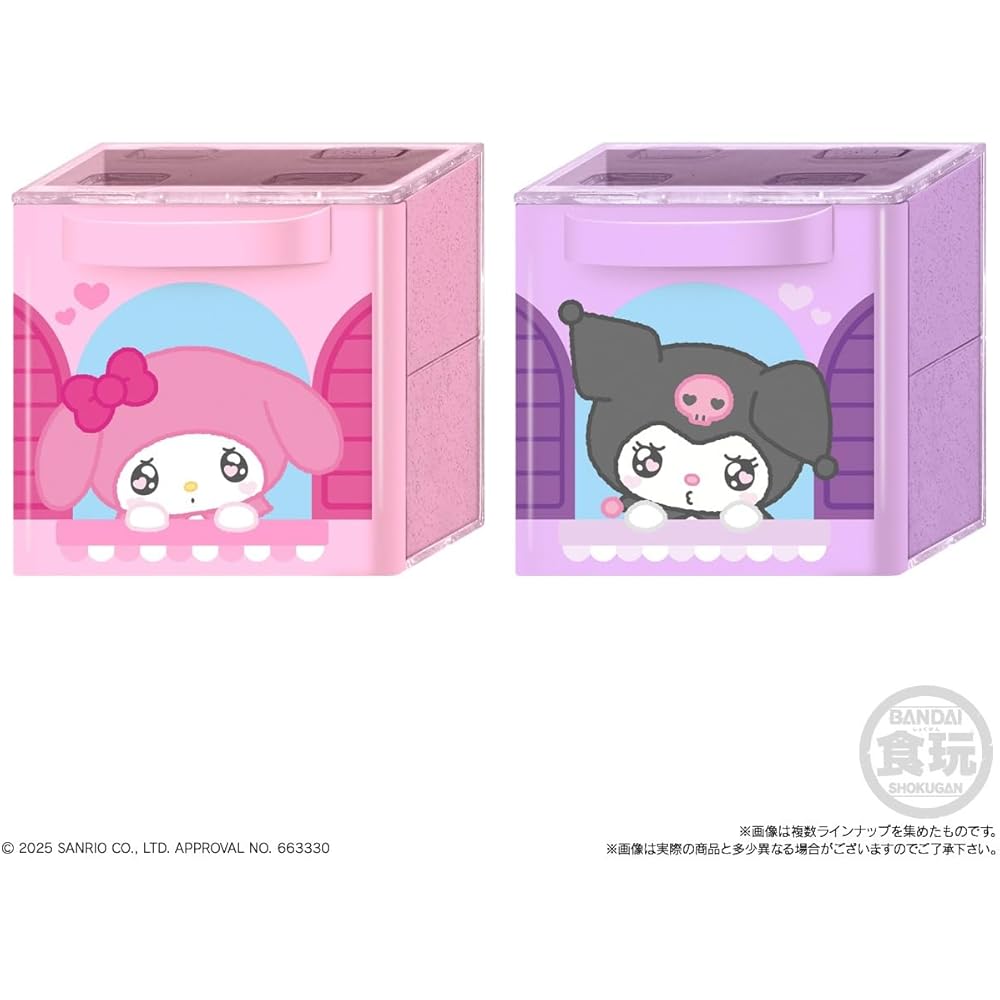 Персонажи Sanrio CUCAS 2 Коробка из 12 Коллекционных Фигурок Игровой Набор