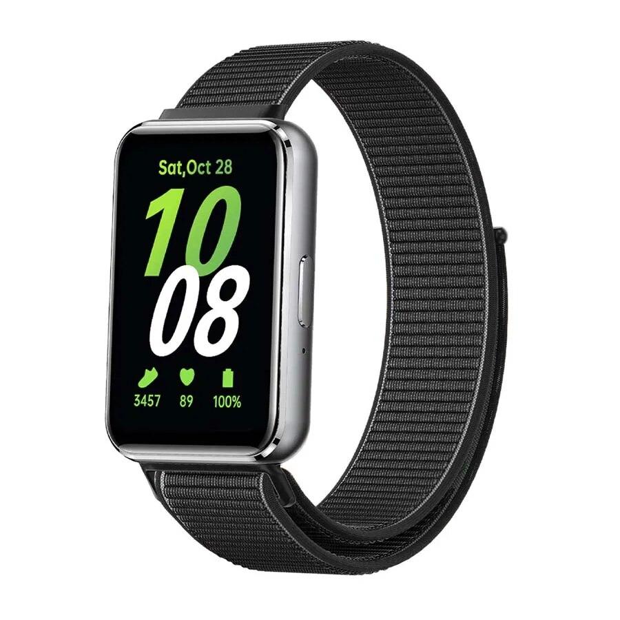 Для Samsung Galaxy Fit 3 нейлоновая петля ремешок для часов браслет для Samsung Fit 3 Смарт-браслет сменные аксессуары Correa