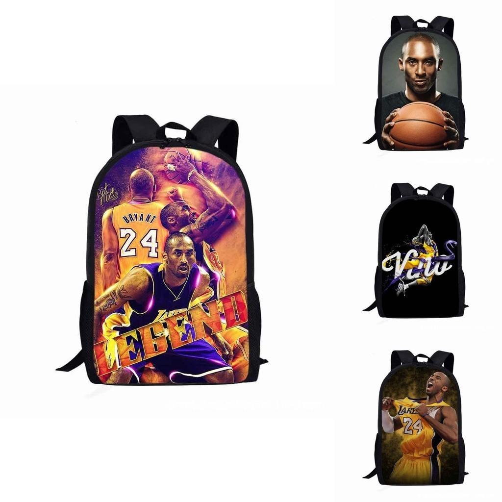 Стильный рюкзак Kobe Curry James Звезда баскетбола для детей и подростков